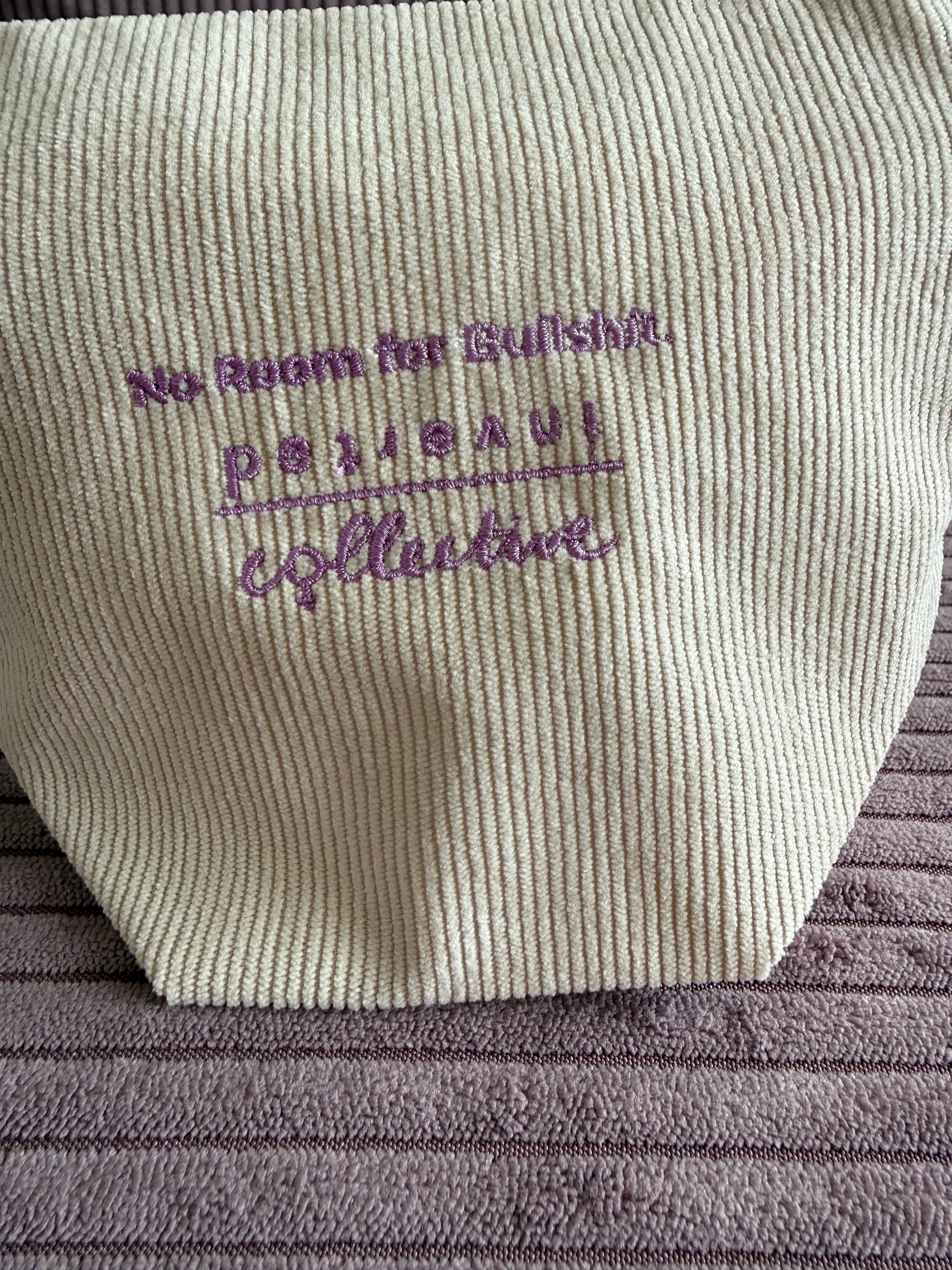 No Room for Bullshit – Cord Pouch